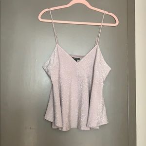 Wild Fable Light Lilac Shimmer Tank